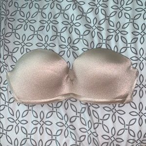 Nude Convertable strapless bra (push up)